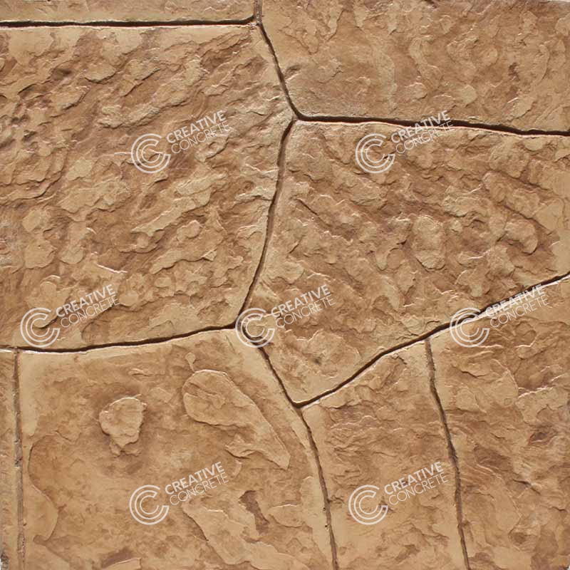 Castle Stone Patterns Stamped Concrete by Creative Concrete Concepts