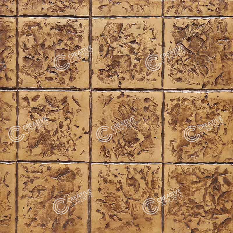 Yucatan Stone Patterns Stamped Concrete by Creative Concrete Concepts